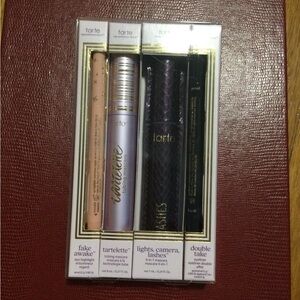 NIB Tarte 4 piece eye highlighter, eyeliner, and mascaras